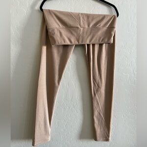 Fornia leggings, color tan, size large